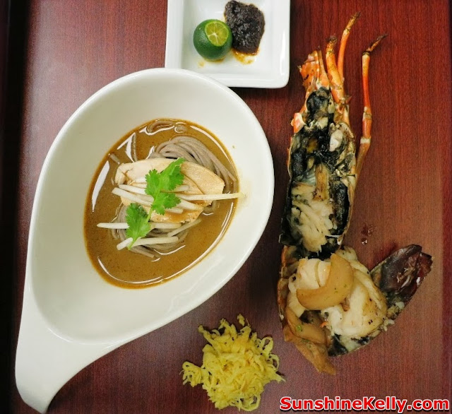 MIGF 2013, MIGF Menu, Food Beverage, Nook, Aloft KL Sentral, food, noodle, food review, Sarawak Laksa, Organic Soba Noodle, Lobster, Abalone
