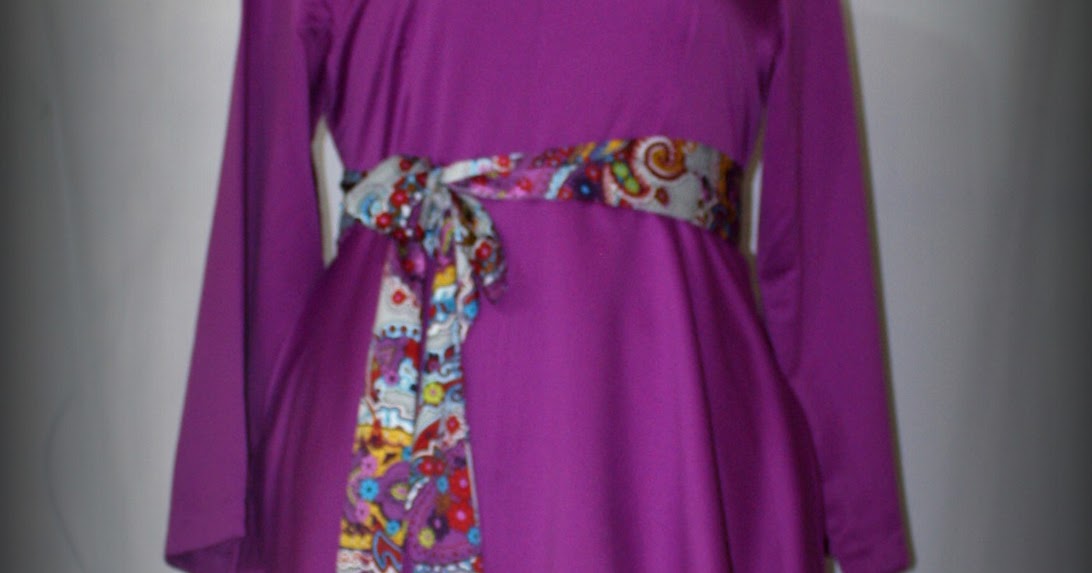baju kurung peplum plus size