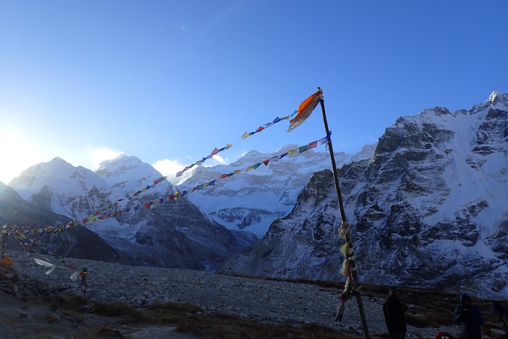 Канченджанга, трек к Северному и Южному базовым лагерям. Ноябрь 2018.