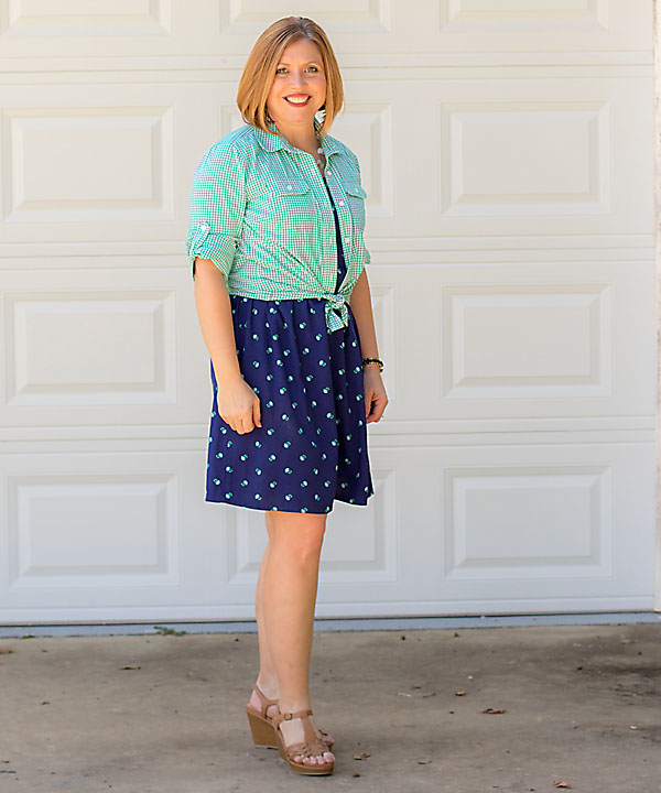 Savvy Southern Chic: Gingham and floral