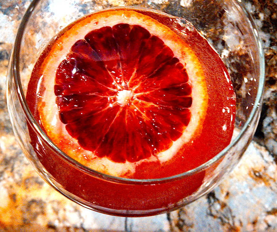 Blood Orange and Vodka Cocktail Eat My Paragraphs!