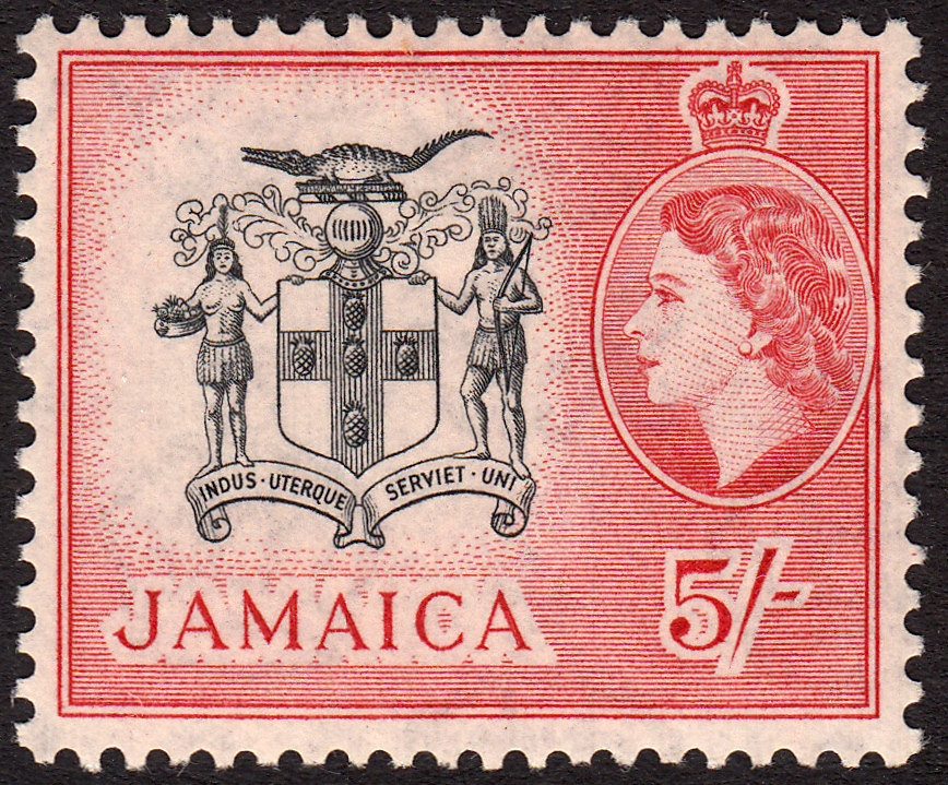 Engraved Stamps! Jamaica 1956 Definitives