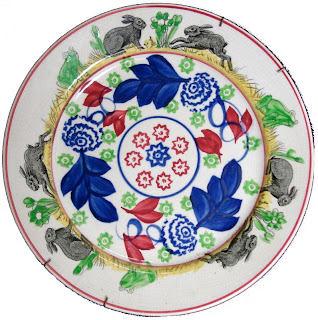 Dishy News - A Transferware Blog: RABBITWARE FOR EASTER