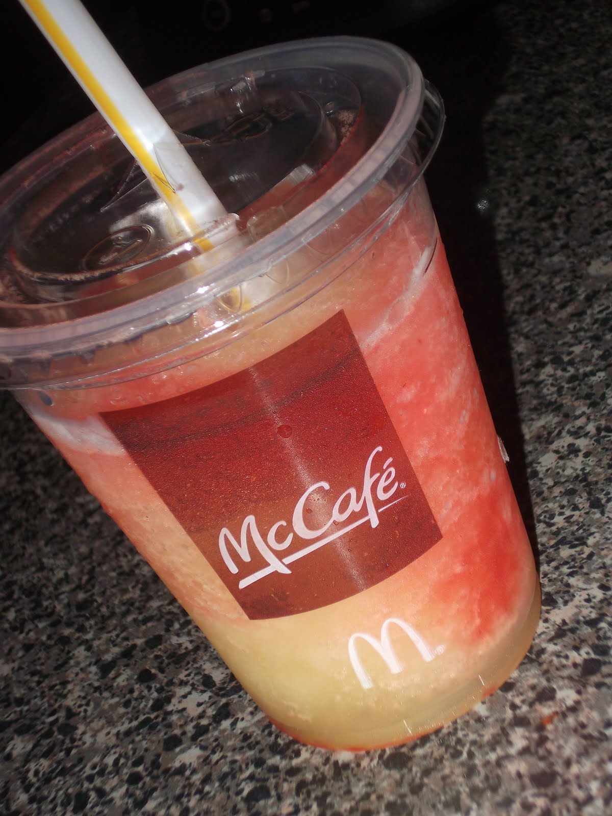 McDonald's Frozen Strawberry Lemonade