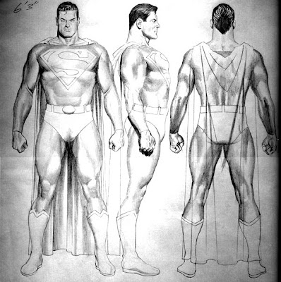 Design of Superman character