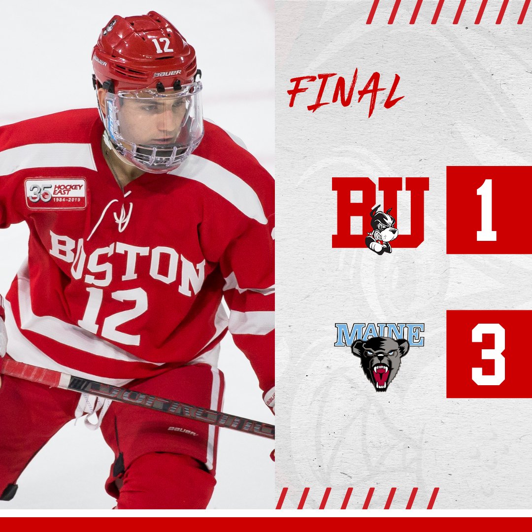 The Terrier Hockey Fan Blog Black Bear goalie bars the door; JFK's