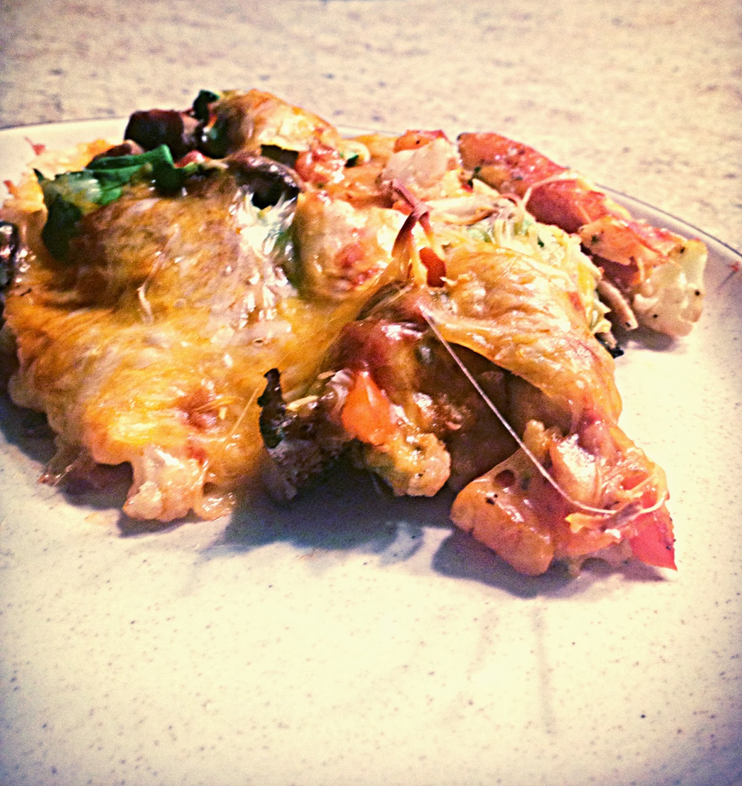 Ciao Bella Kitchen Roasted Vegetable Enchilada Casserole