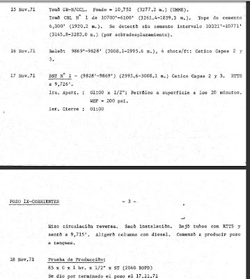 40 AÑOS DEL PRIMER POZO PETROLERO EN LA SELVA NORTE DEL PERU