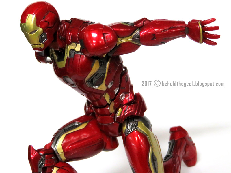 iron man action pose