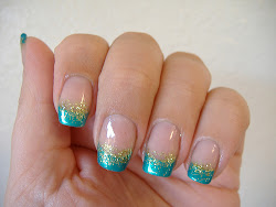 nail designs french manicure nails gold cute simple polish wedding tip tips colored different cool manicures gel teal short colors