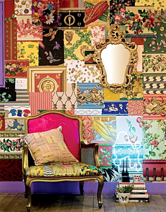 Cool interior design ideas Which one include the redesign with wallpaper