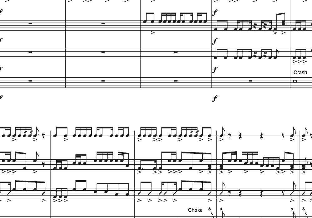 Drum Cadence Easy Drum Cadences