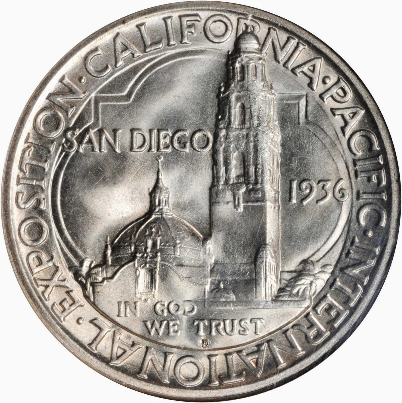 San Diego Half Dollar