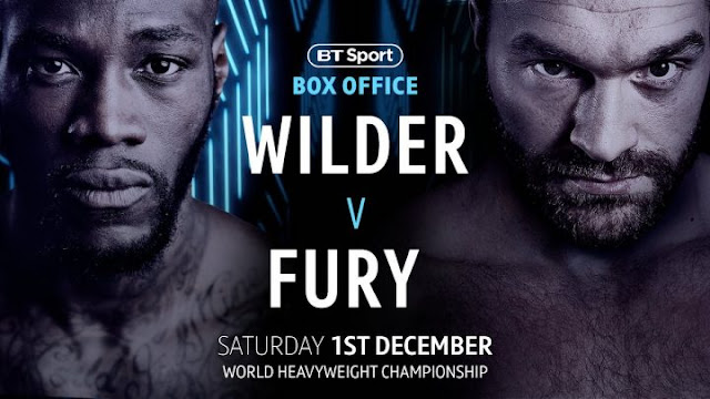 Deontay Wilder Vs Tyson Fury Poster 1st Dec. 2018