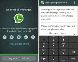 Create a whatsapp account