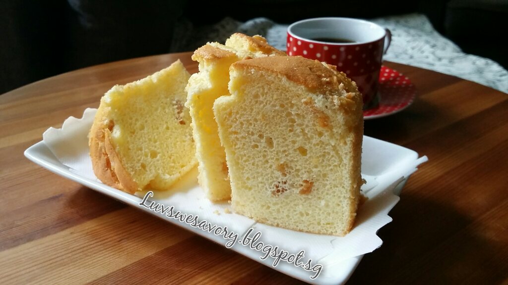 Luvswesavory Apricot Yogurt Chiffon Cake