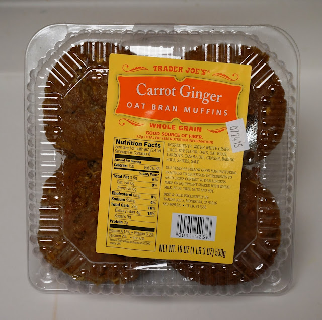 Exploring Trader Joe's Trader Joe's Carrot Ginger Oat Bran Muffins