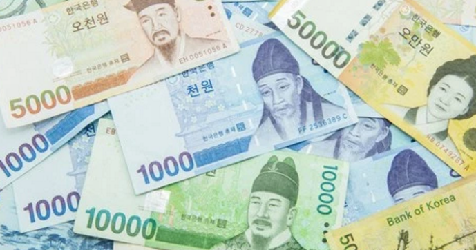 Купюры Южной Кореи. Купюры вон. Корейские деньги в рублях. Вон в рубли