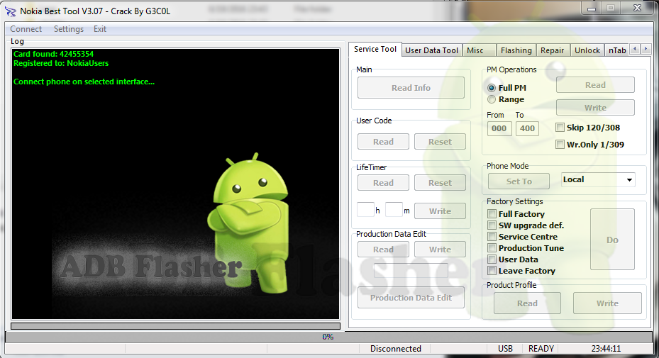 Nokia Best Tool Crack V3.07 BB5 Easy Service Tool ADB Flasher