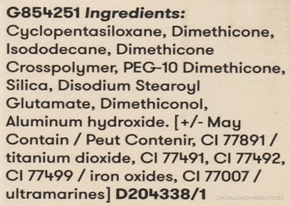 Dermablend Flawless Creator Multi-Use Liquid Pigments Foundation Ingredients