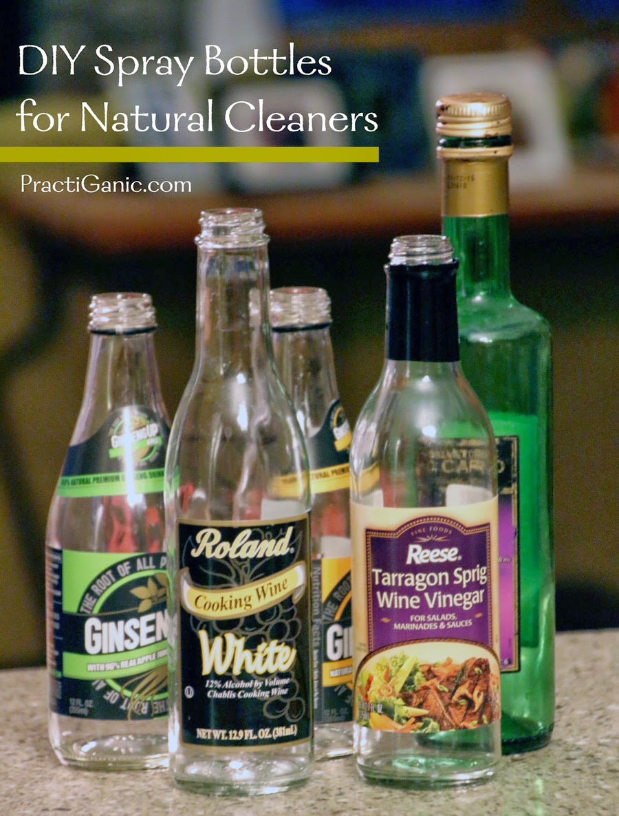 DIY Spray Bottles for Cleaning PractiGanic Vegetarian Recipes and