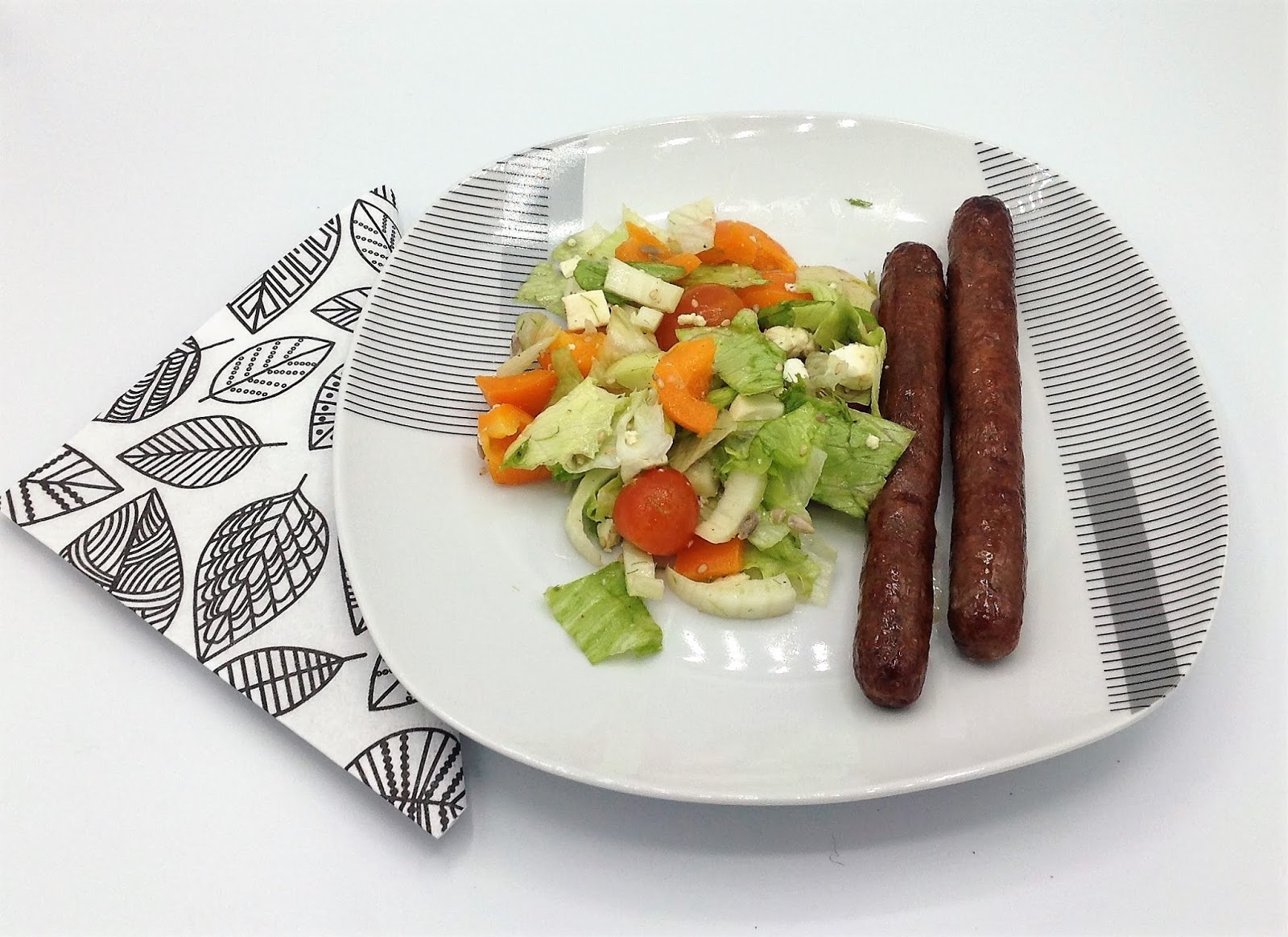 Wessels low carb Welt Eisbergsalat mit Fenchel und Paprika