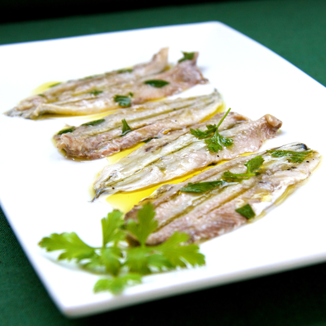 Marinated Fresh Anchovies (Alici Marinate)