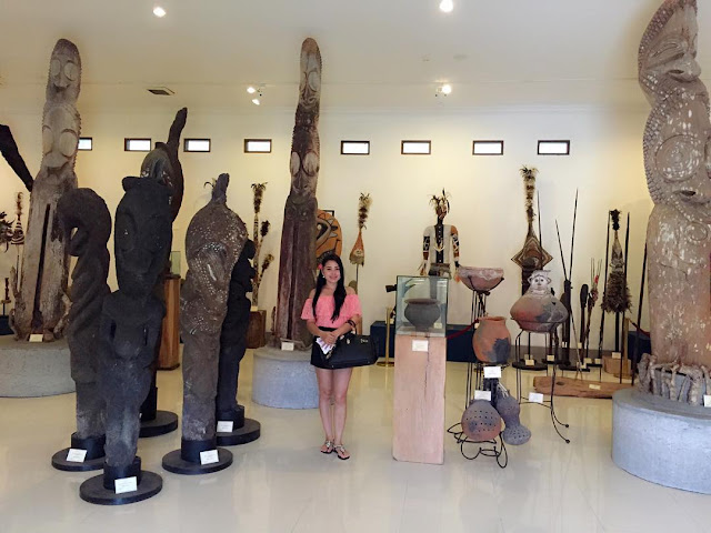 koleksi di musuem pasifika nusa dua foto koleksi di museum pasifika nusa dua