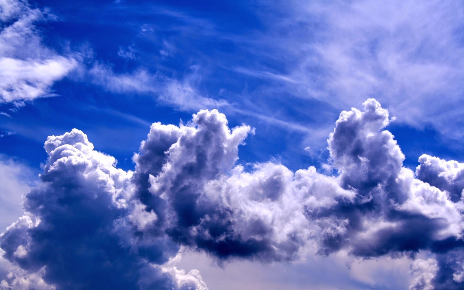 Cloud Blue Shade Wallpaper | Wallpaper HD | Desain | Exterior | Interior