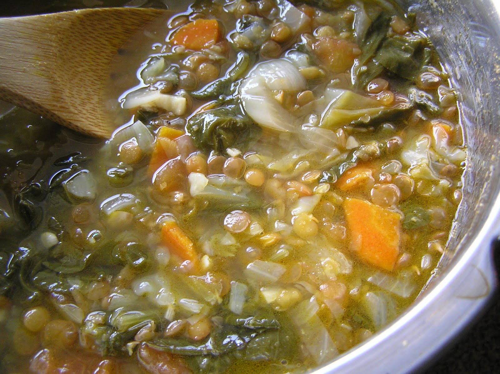 The Melting Pot Brown Lentil and Vegetable Soup