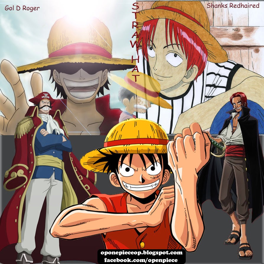 One Piece All Straw Hats