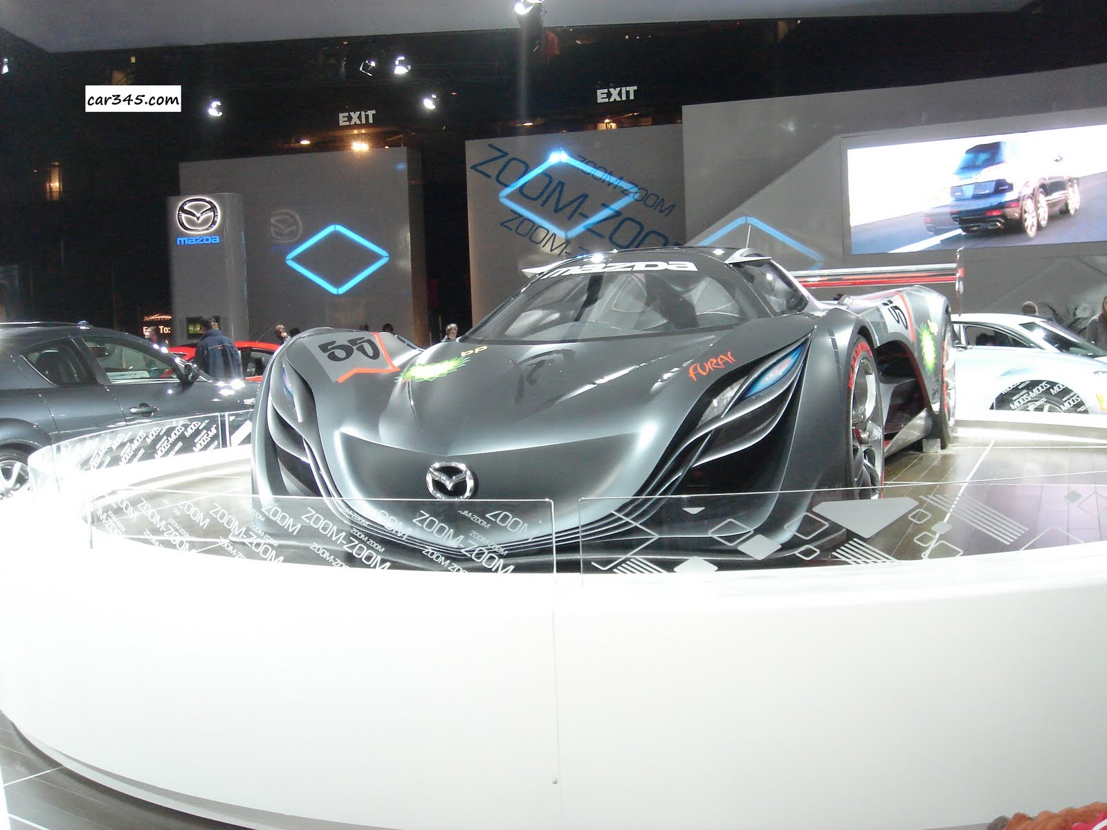 Mazda furai сгорела
