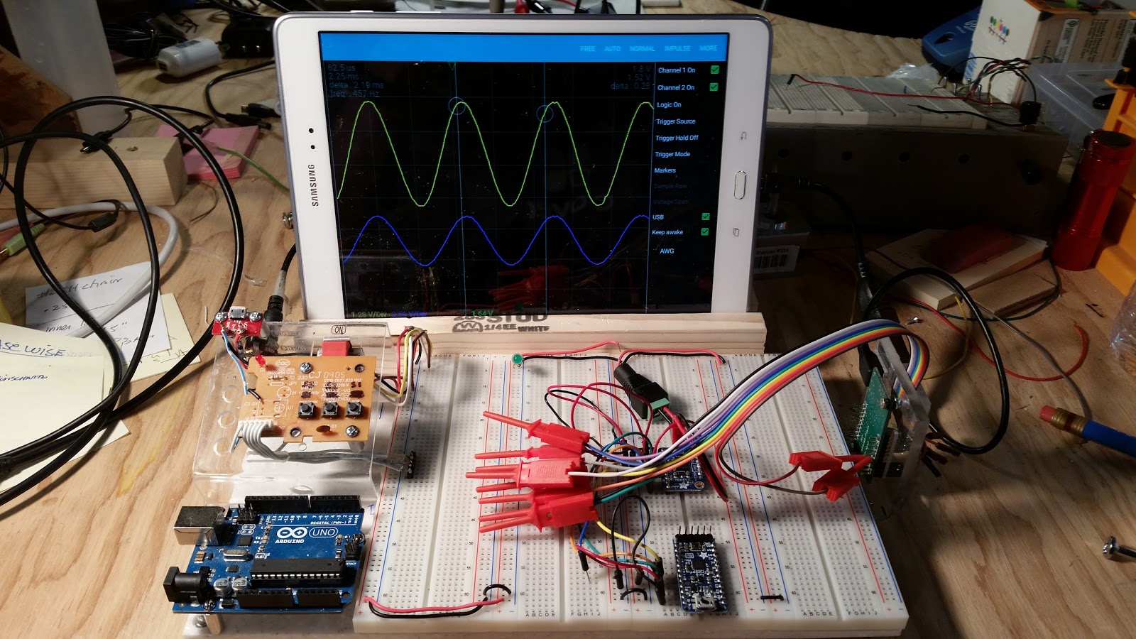 Don's Laser Cutter Things Breadboarding Station
