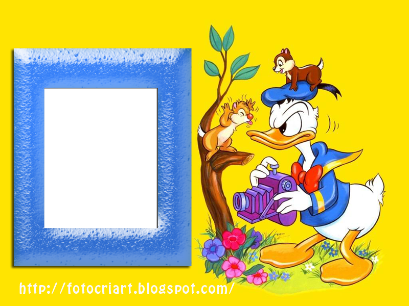 Fotocriart: Molduras do Pato Donald