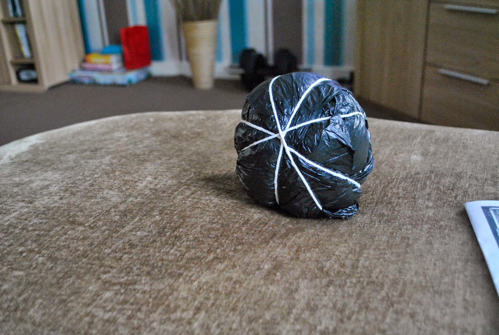 Tantrums and glitter Plastic bag footballs