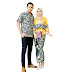 Baju Batik Couple Muslim