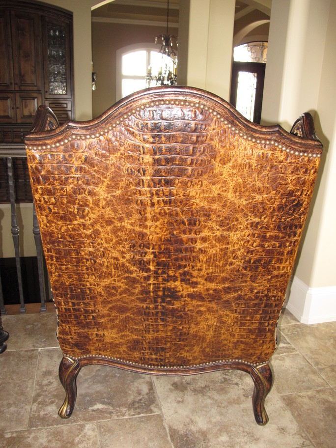 Projects Plenty: Leopard Print Chair
