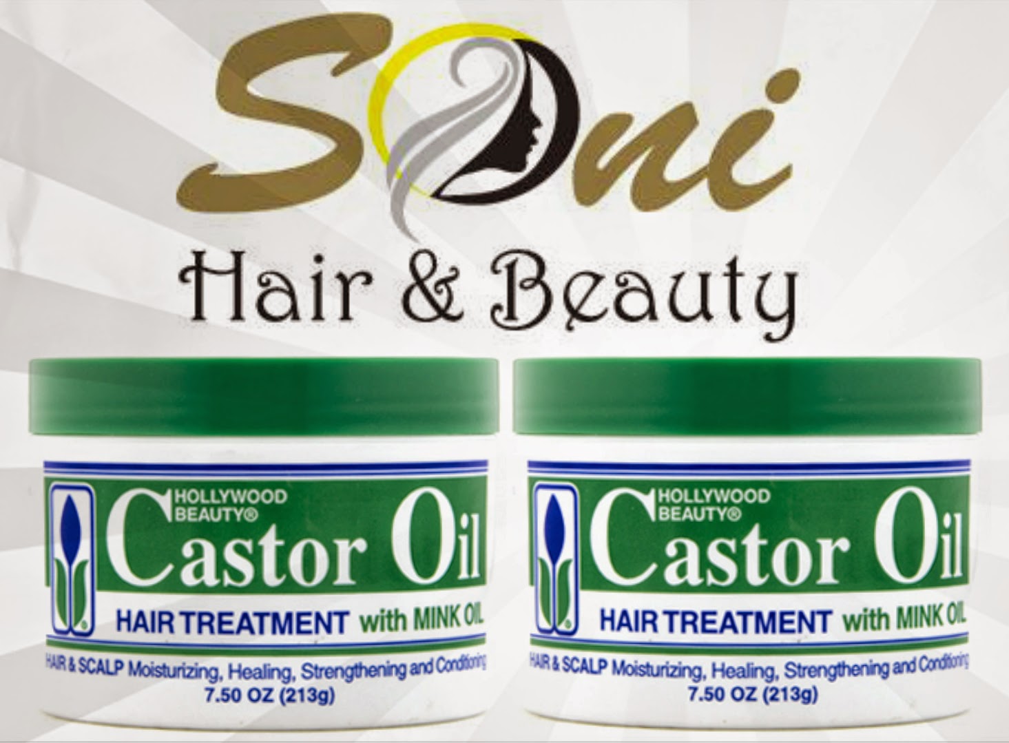Hollywood Beauty Castor Oil Hair Treatment With Mink Oil