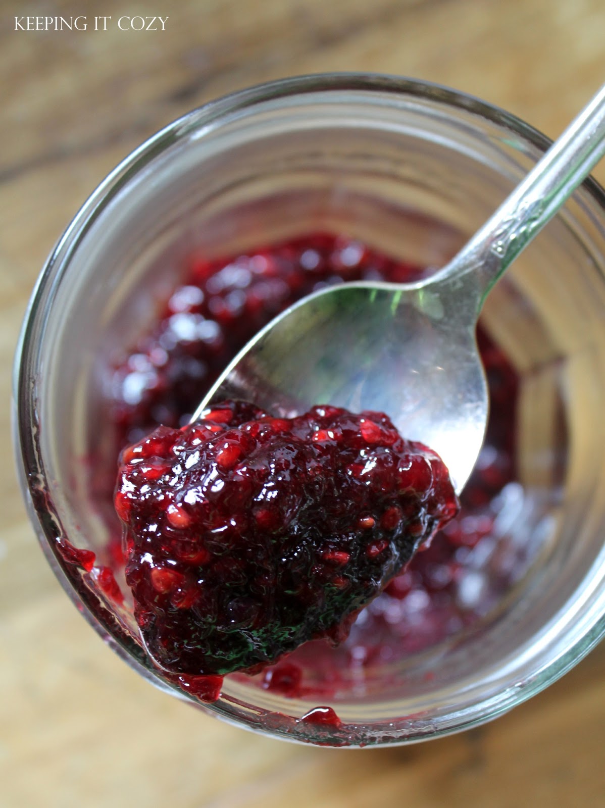 Keeping It Cozy Blackberry Preserves (PectinFree and With Honey)