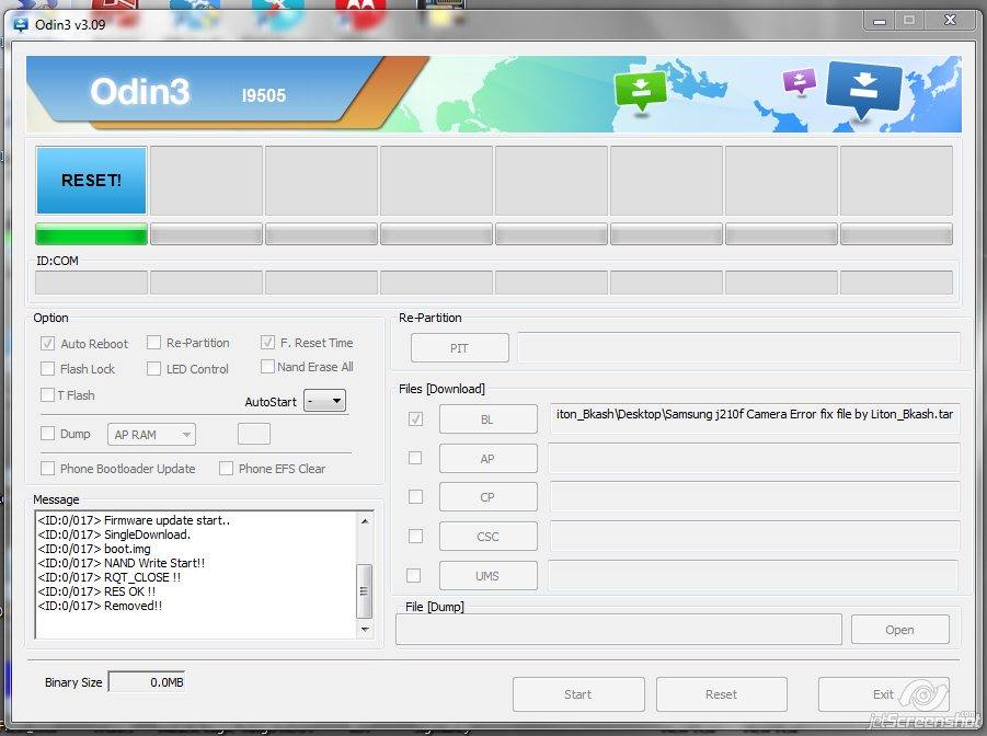 حل مشكله ظهور رساله خطأ اثناء تشغيل الكاميرا لهاتف سامسونجJ210f_Samsung j210f after reset frp