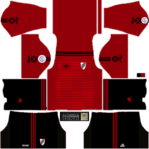kit river plate dream league soccer 2018