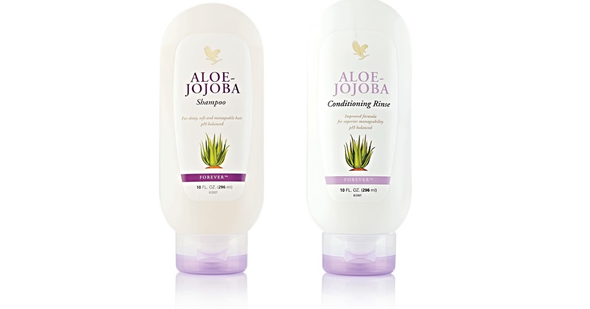 FOREVER JOJOBA SHAMPOO & CONDITIONER HEALTHY LIVING PLUS (+) COMPANY