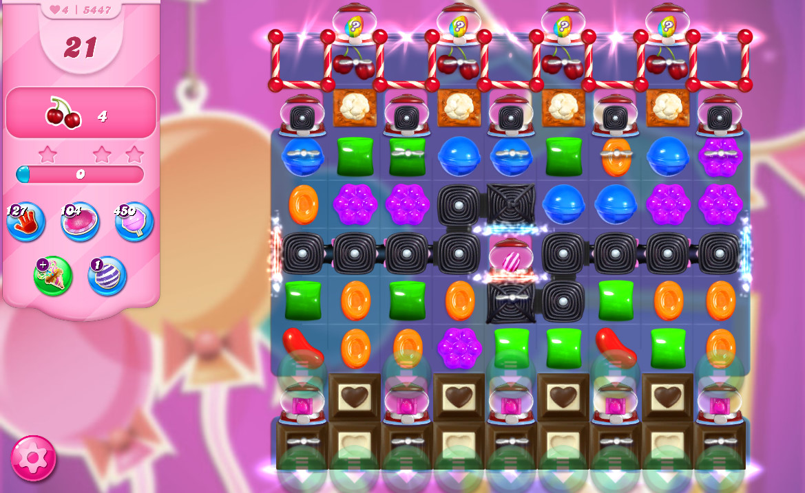 Candy Crush Saga level 5447
