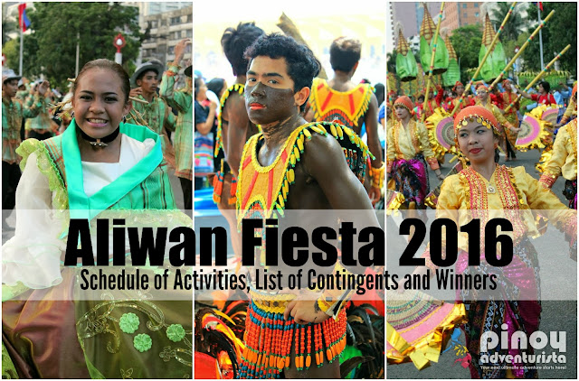 Aliwan Fiesta 2016 Schedule