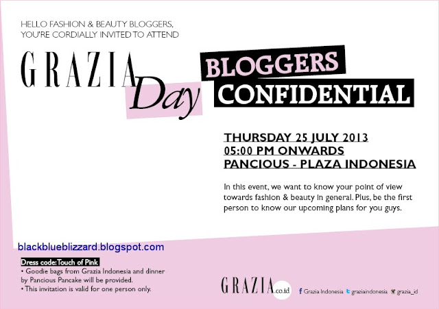 grazia magazine, Indonesia, event,blogger,fashion, beauty,pancious,jakarta