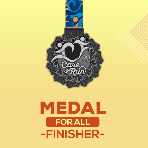 Medali Care and Run 2019