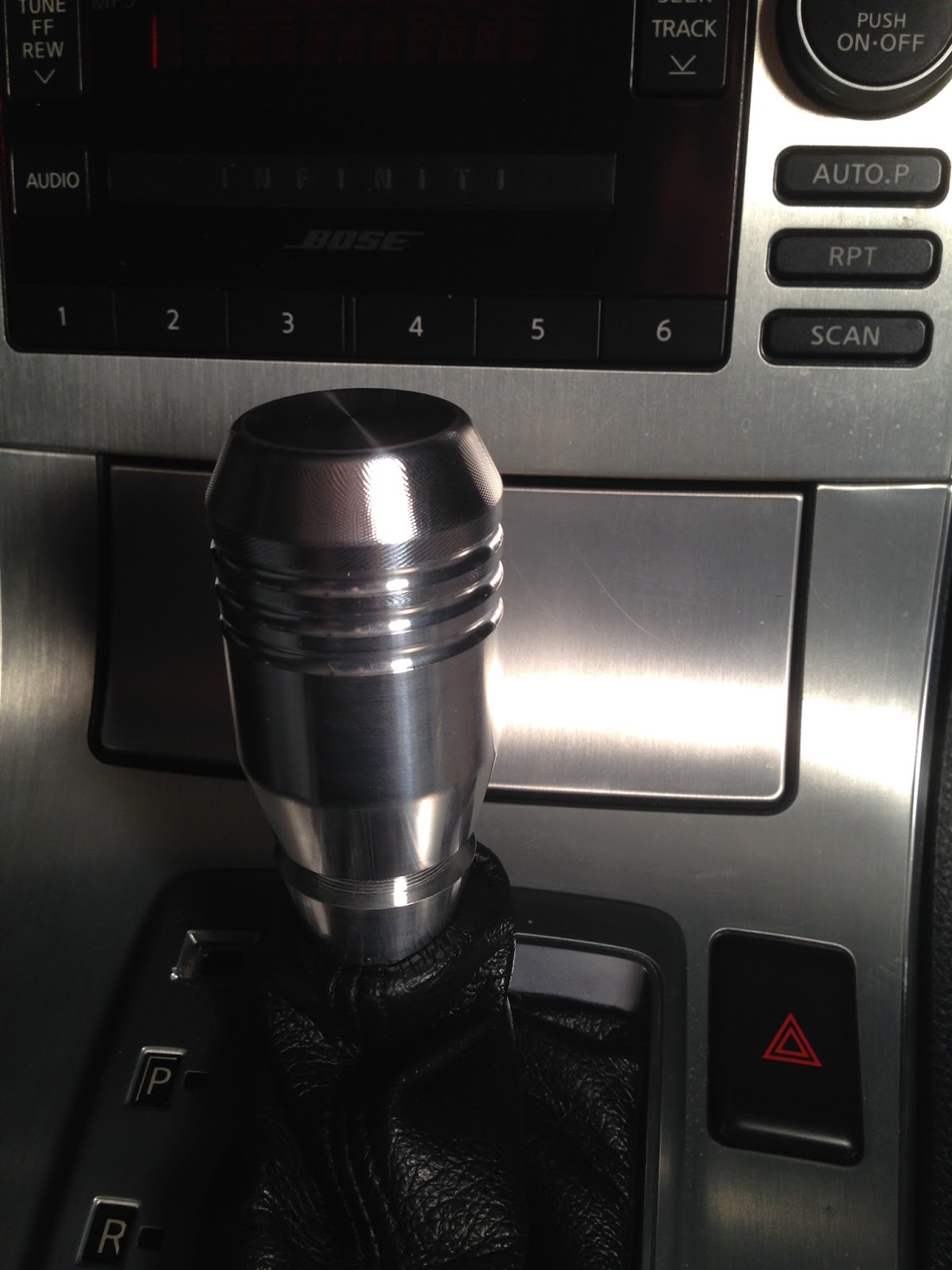 6 Foot Over 350Z Auto Shift Knob Assembly Instructions