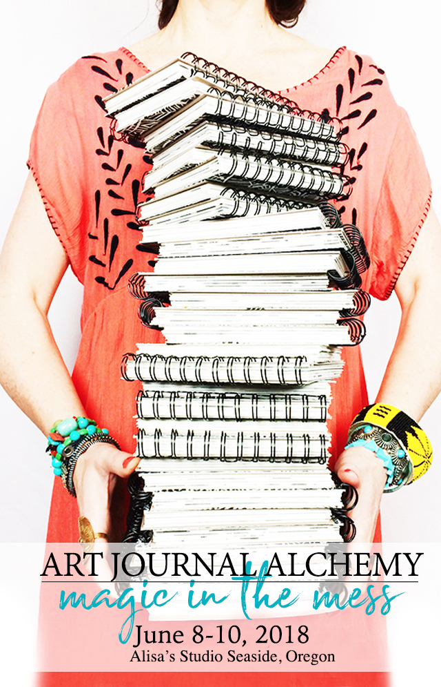 NEW! june art journal alchemy retreat available