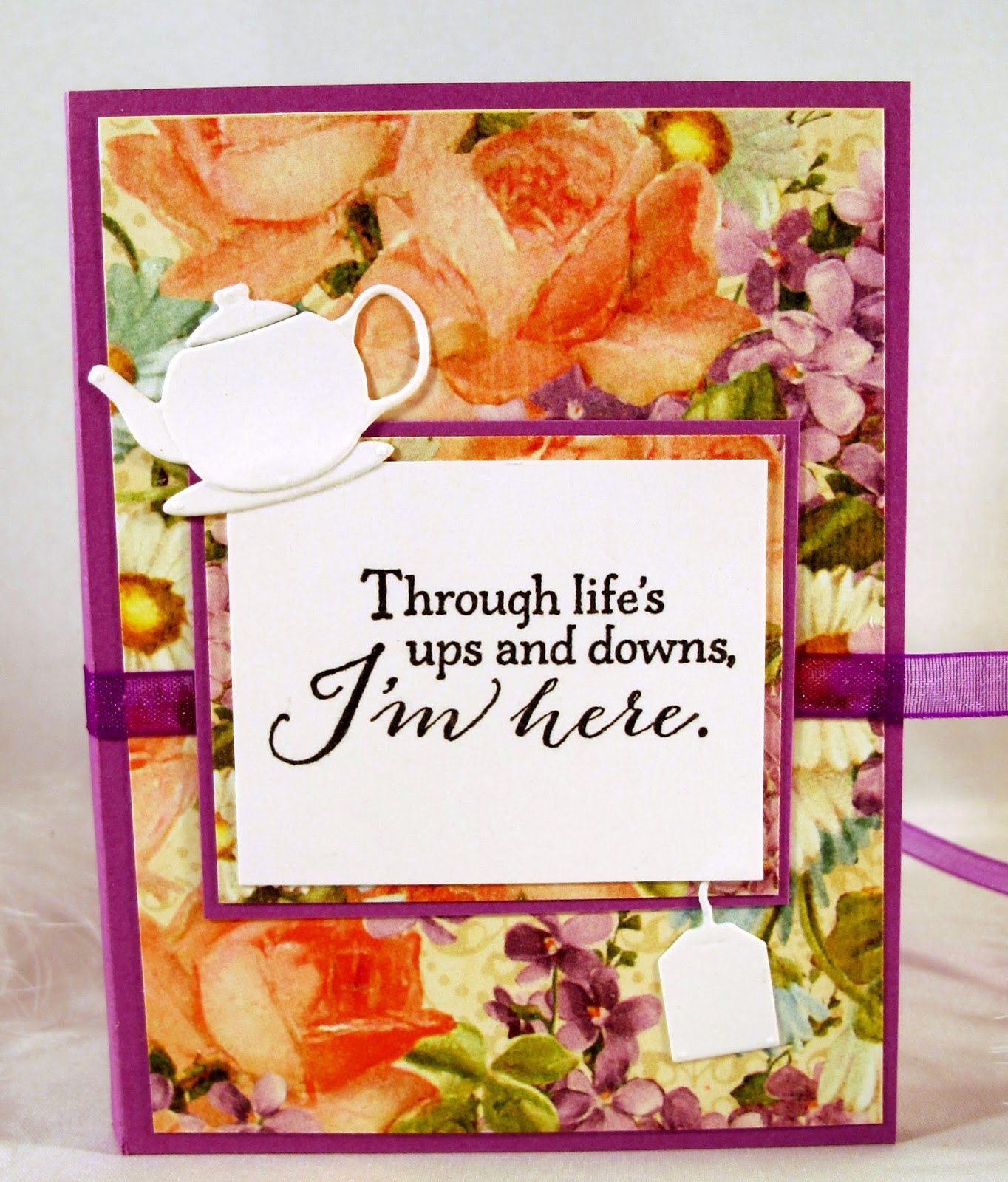 DAR'S CRAFTY CREATIONS Tea Bag Holder Cards w/Tutorial