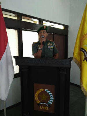 DANRAMIL 20/PLUPUH SAMPAIKAN MATERI KONDISI MENTAL JUANG GENERASI PENERUS SAAT INI